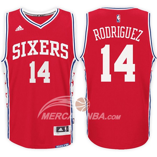 Maglia NBA Rodriguez Philadelphia 76ers Rosso